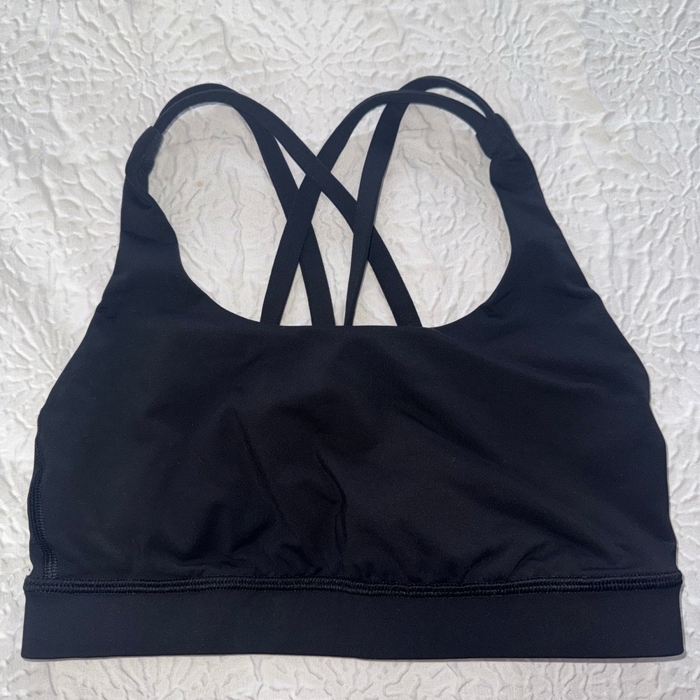 Lululemon Athletica Black Energy Bra